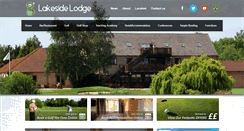 Desktop Screenshot of lakeside-lodge.co.uk